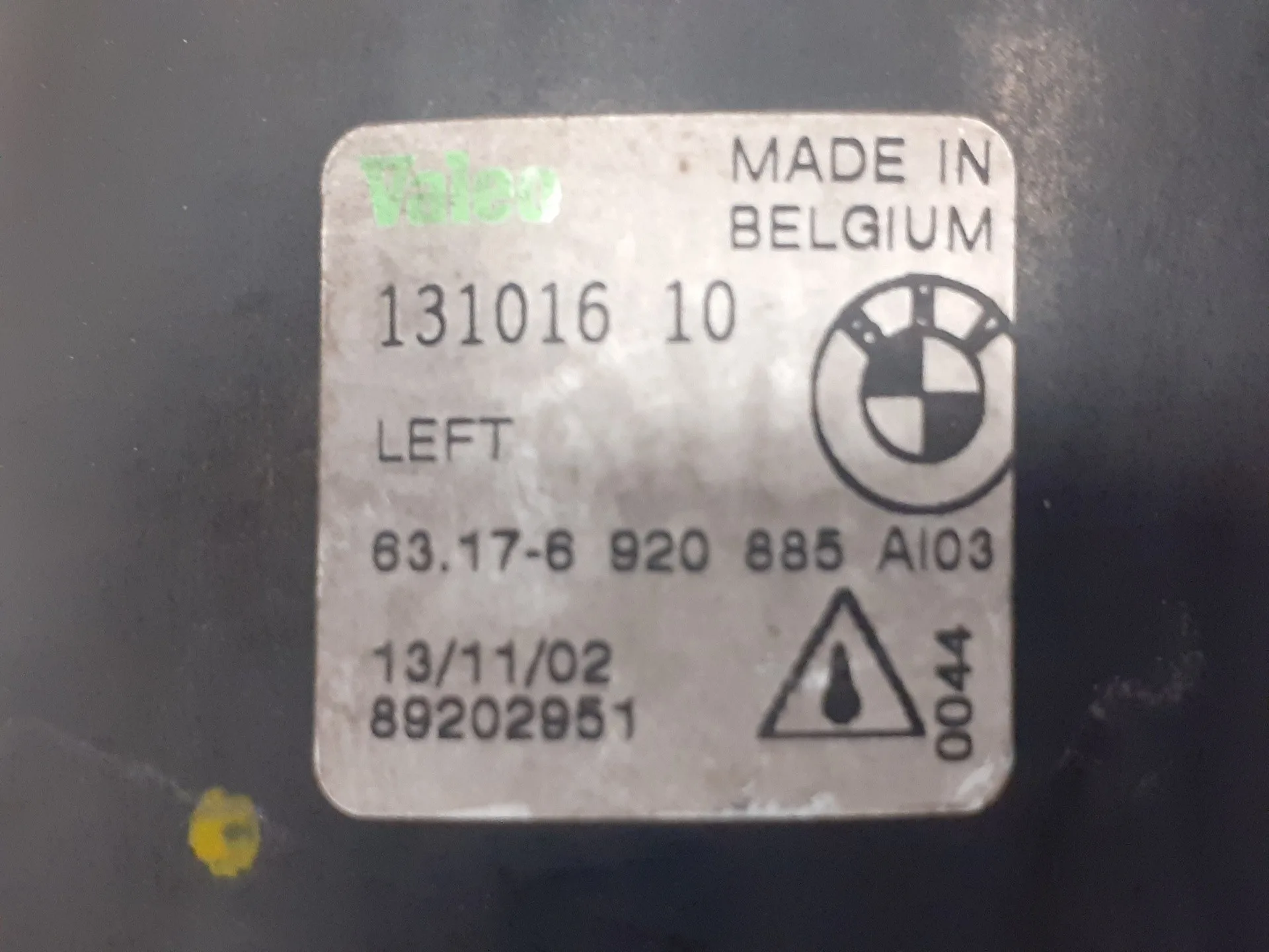 Faro Antiniebla Izquierdo para Bmw X5 (E53)