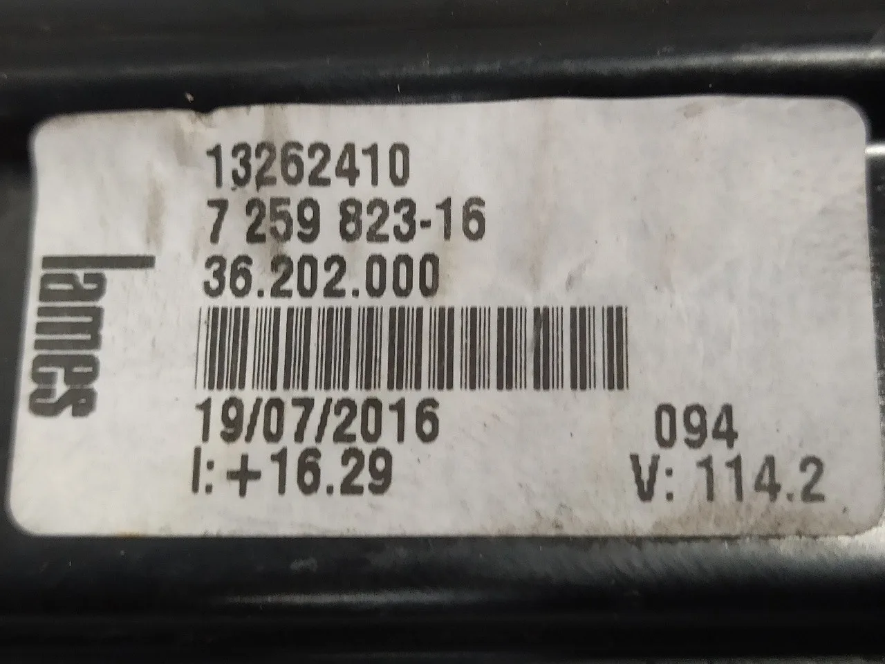 Elevalunas Delantero Izquierdo para Bmw Serie 3 Lim. (F30)