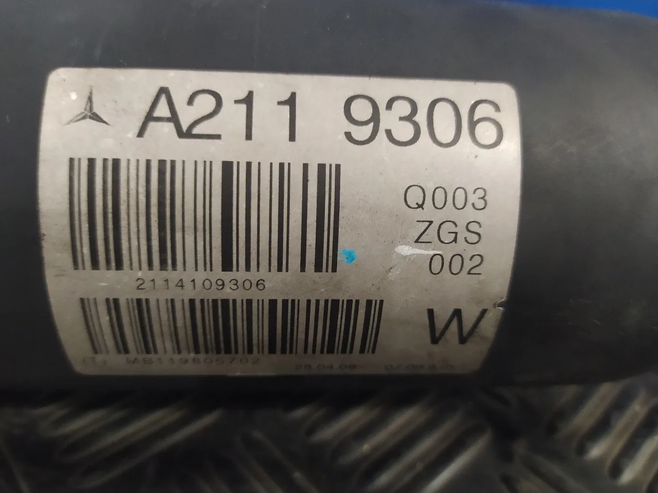 Transmision Central para Mercedes-Benz Clase E (W211) Berlina