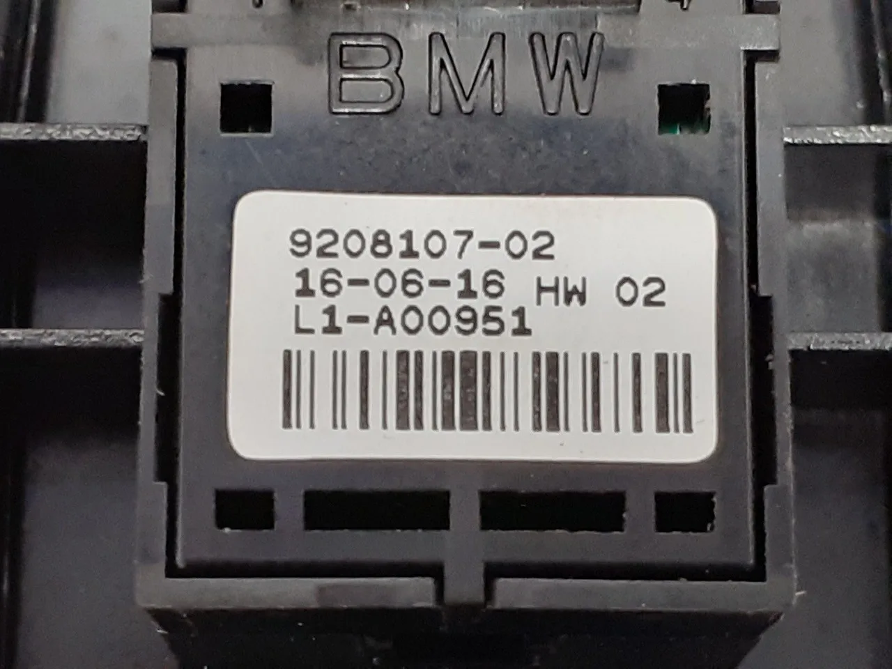 Mando Elevalunas Delantero Derecho para Bmw Serie 3 Lim. (F30)