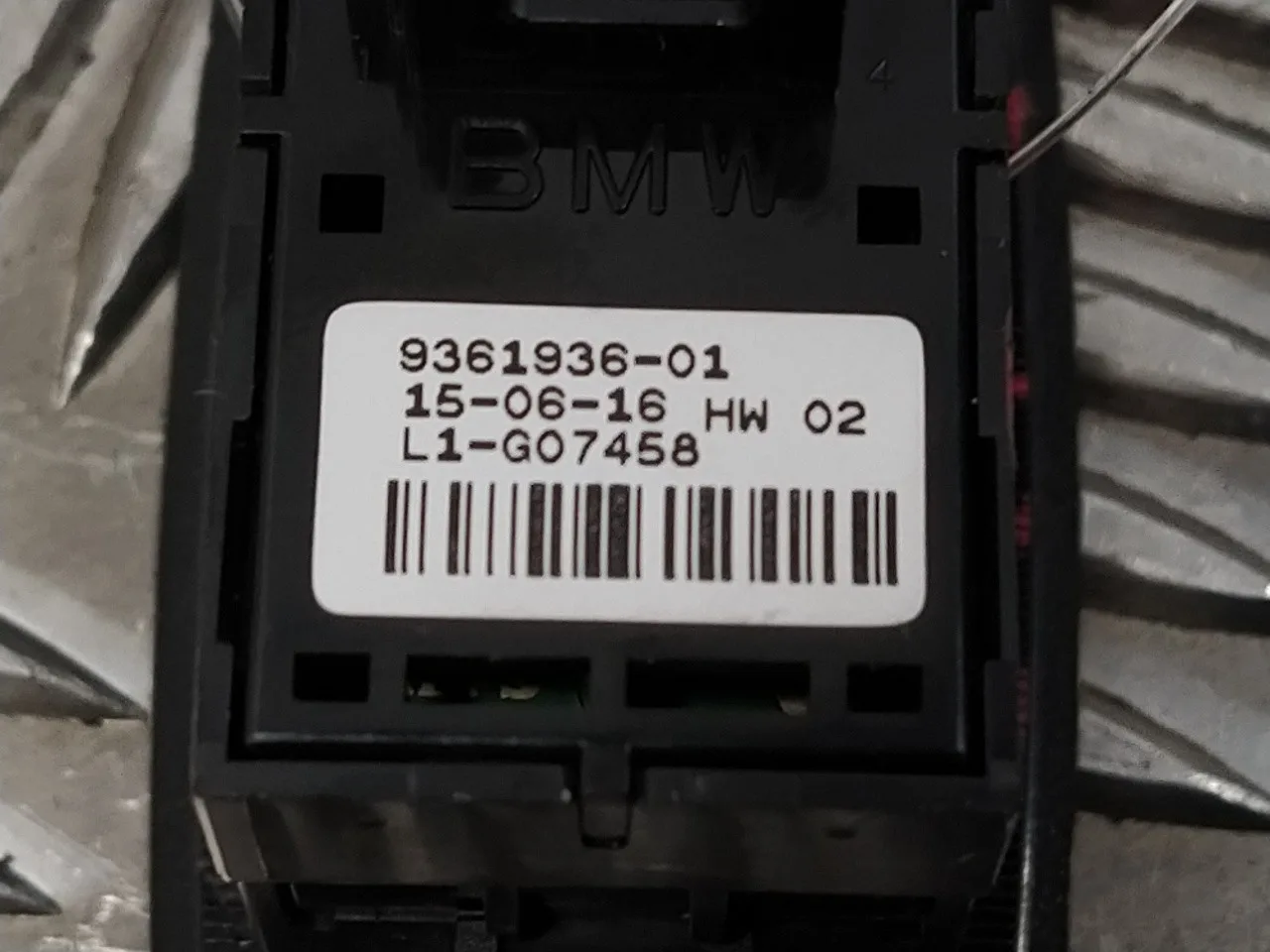 Mando Elevalunas Trasero Izquierdo para Bmw Serie 3 Lim. (F30)