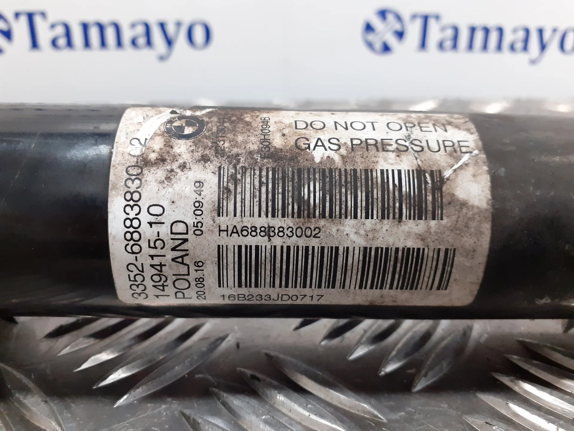 Amortiguador Trasero Derecho para Bmw Serie 3 Lim. (F30)