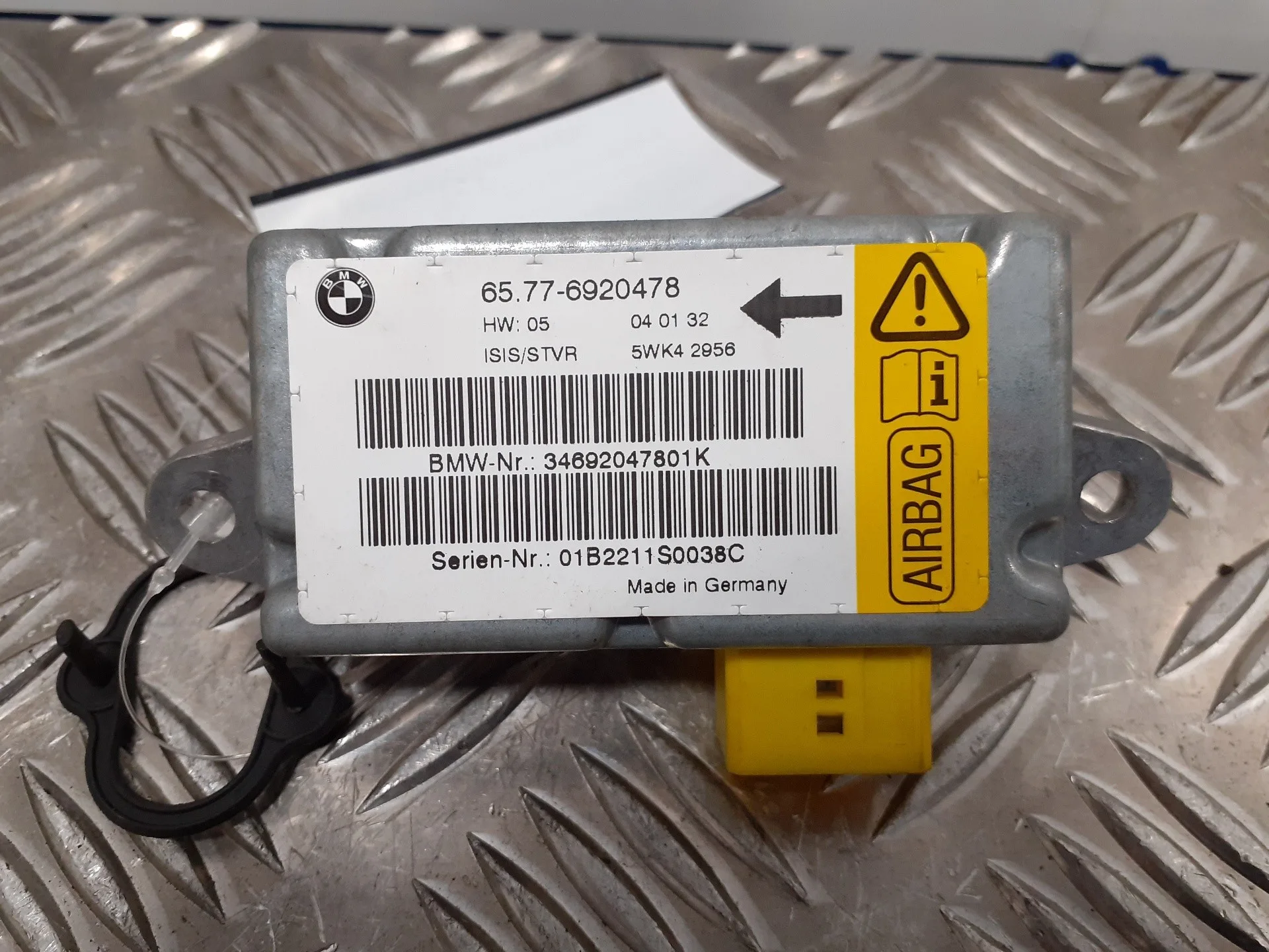 Centralita Airbag para Bmw Serie 7 (E65/E66)
