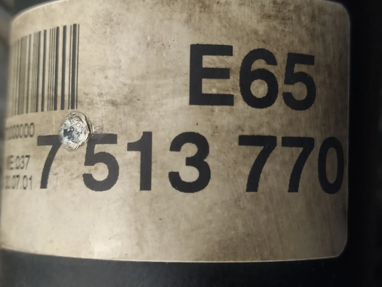 Transmision Central para Bmw Serie 7 (E65/E66)