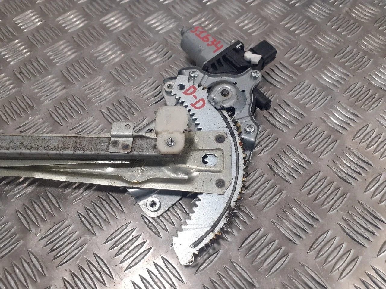 Elevalunas Delantero Derecho para Mitsubishi Outlander (Cw0)