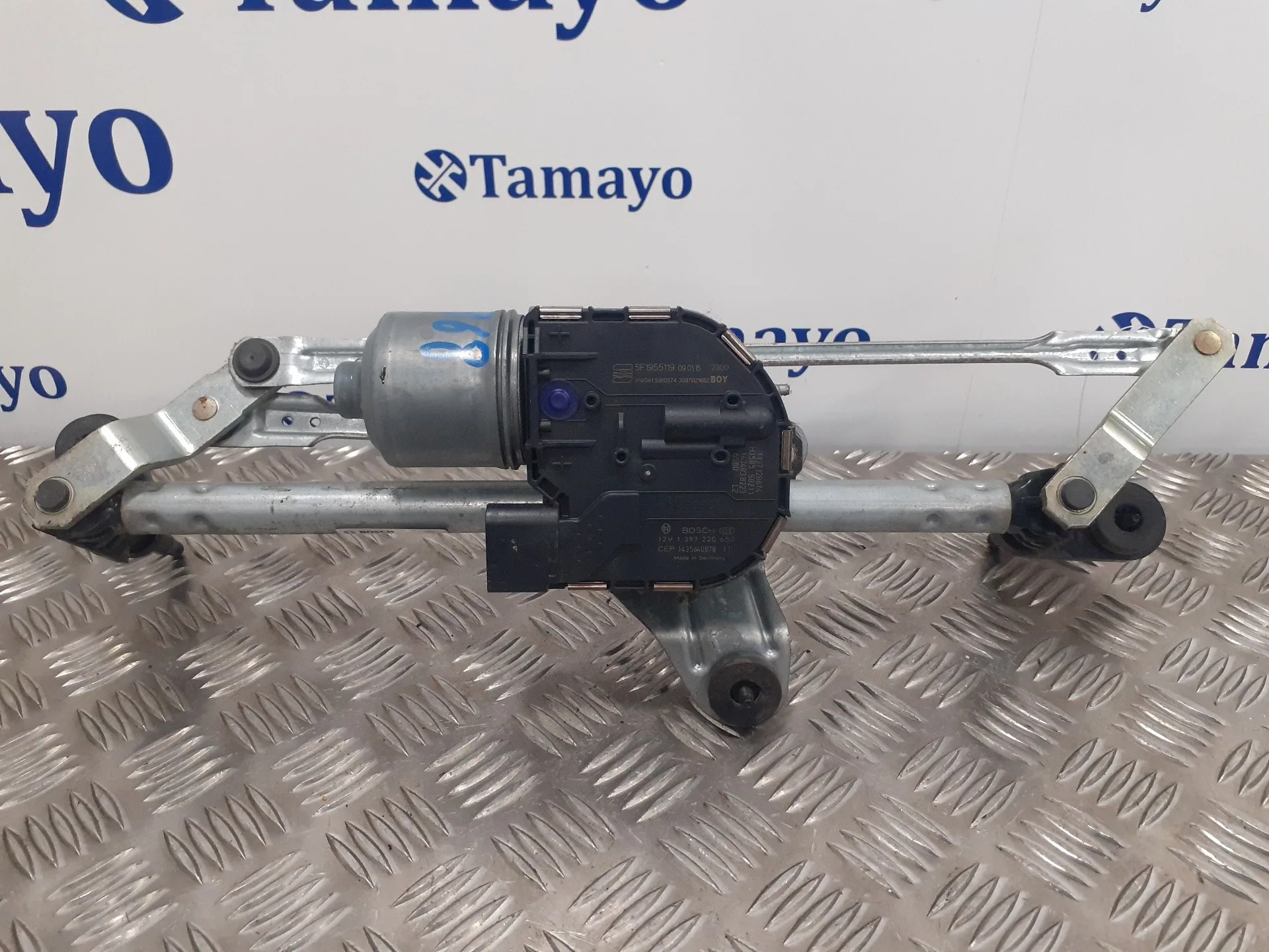 Motor Limpia Delantero para Seat Leon (5F1)