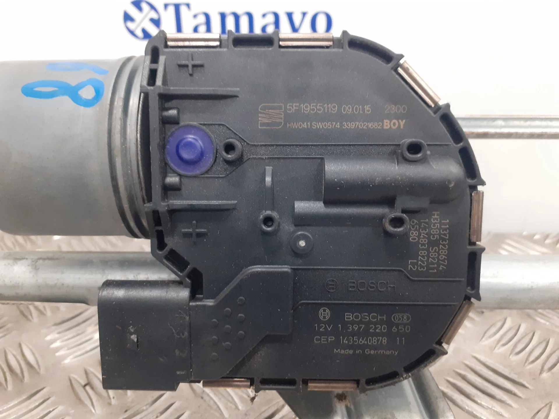 Motor Limpia Delantero para Seat Leon (5F1)