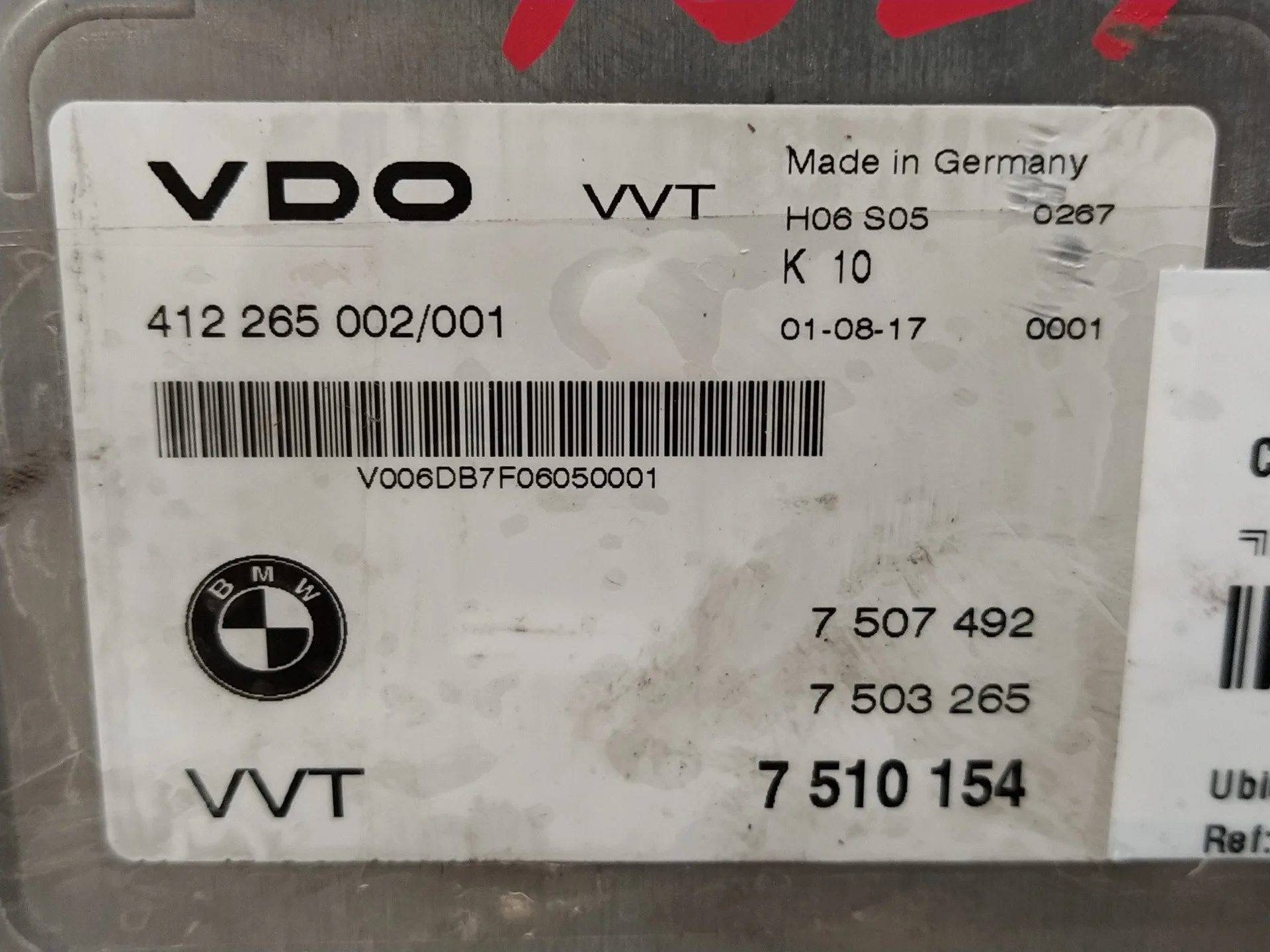 Centralita Cambio Automatico para Bmw Serie 7 (E65/E66)