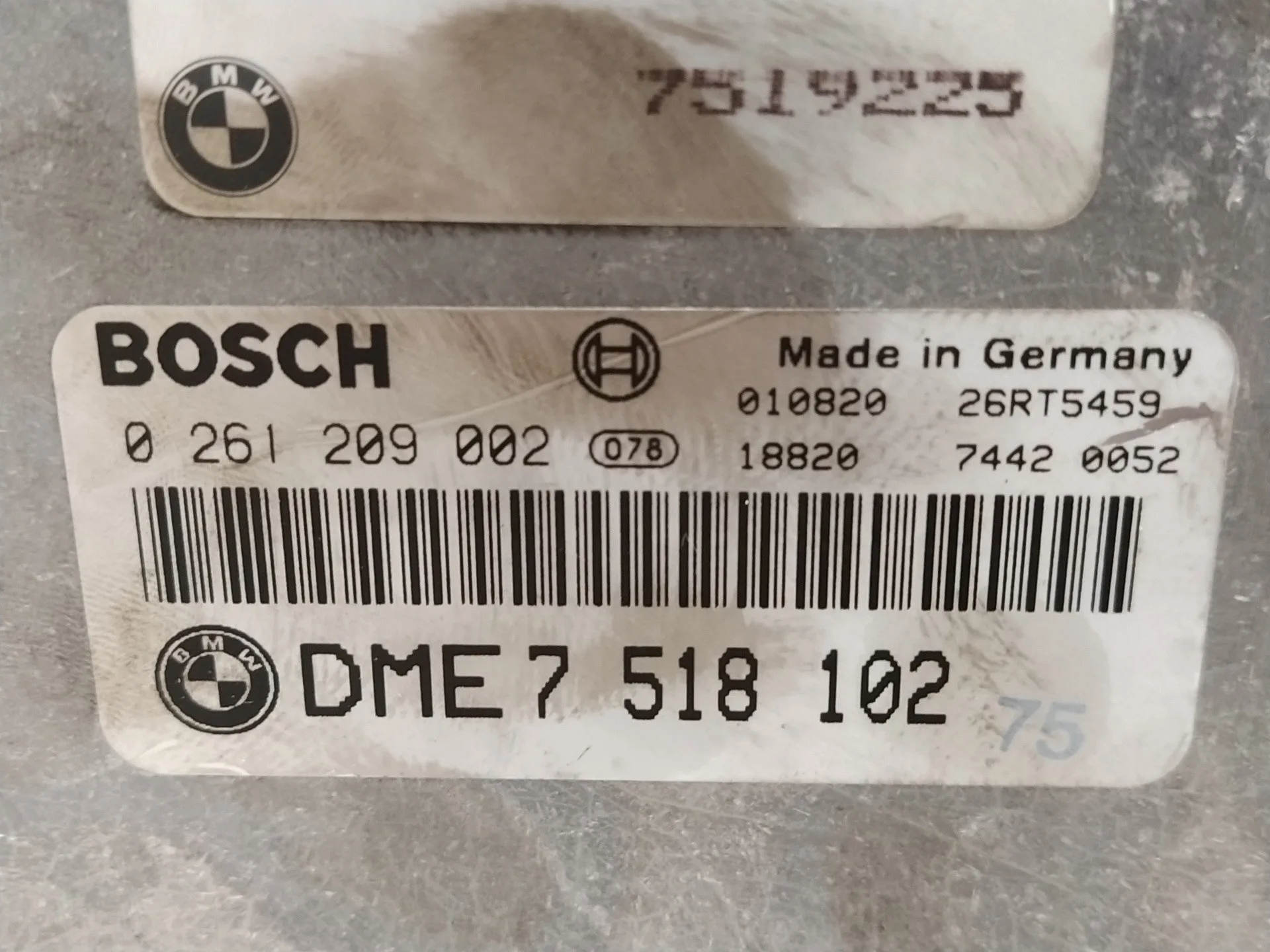 Centralita Motor Uce para Bmw Serie 7 (E65/E66)