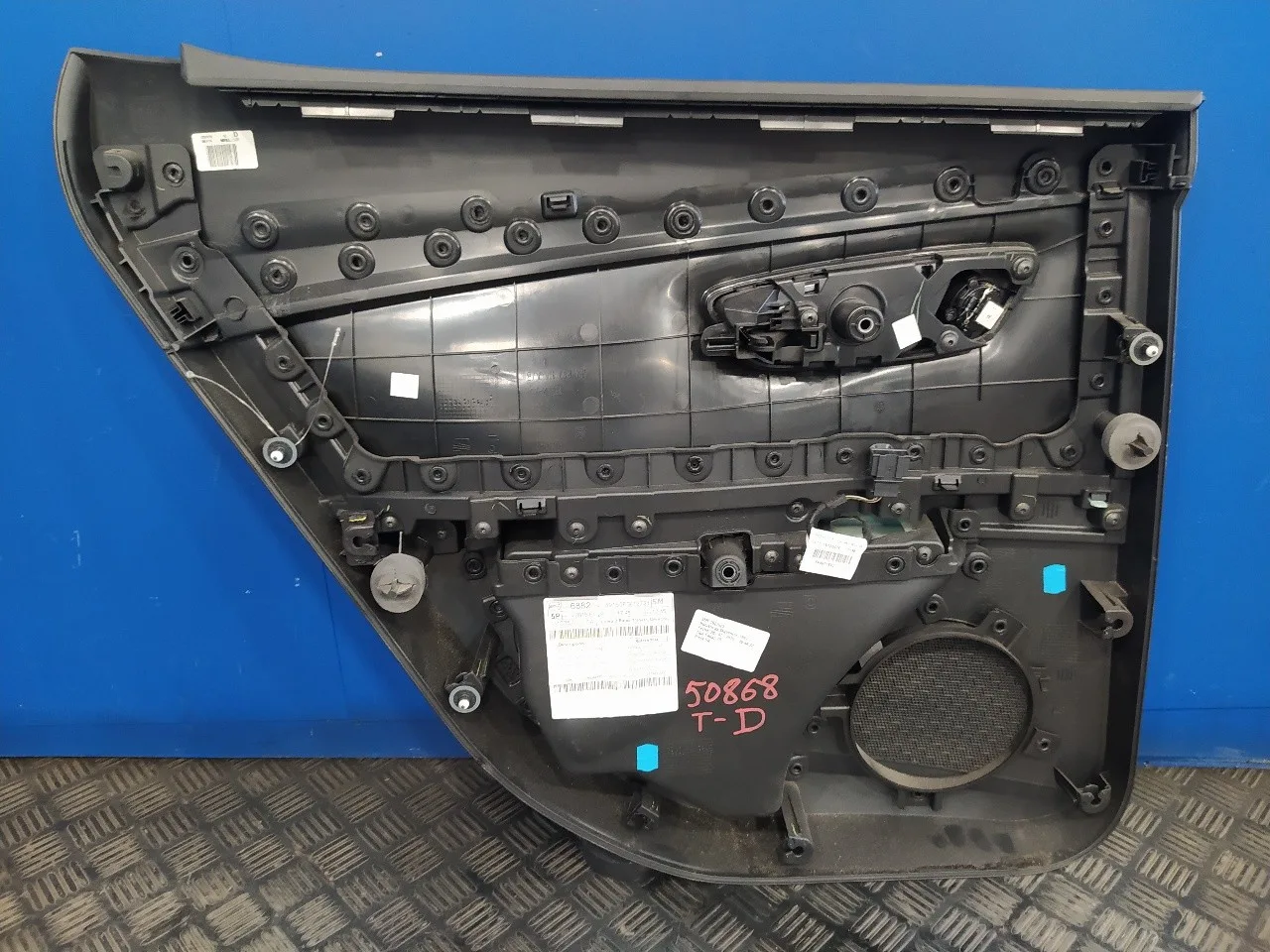 Guarnecido Puerta Trasera Derecha para Seat Leon (5F1)