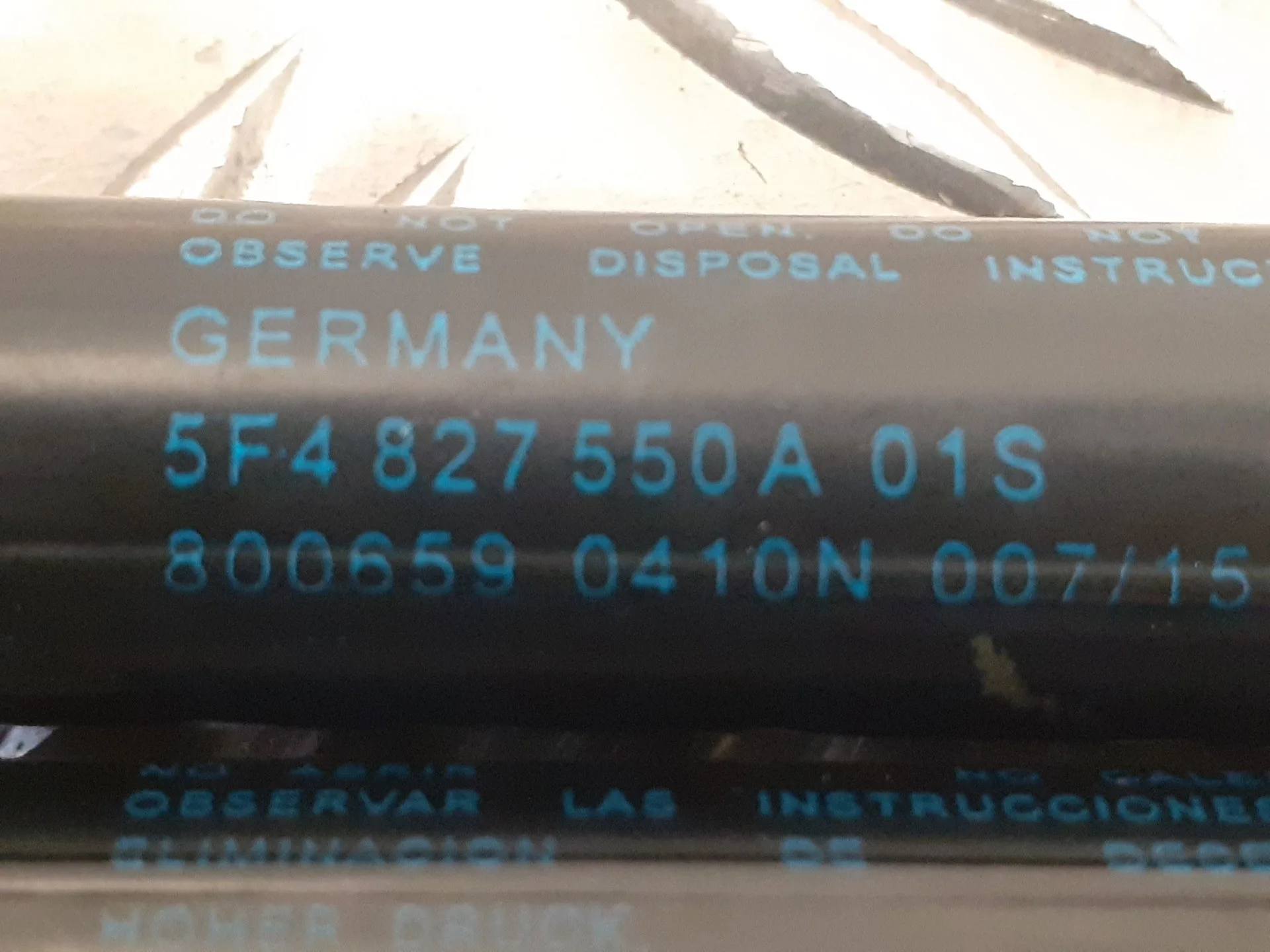 Amortiguadores Maletero / Porton para Seat Leon (5F1)