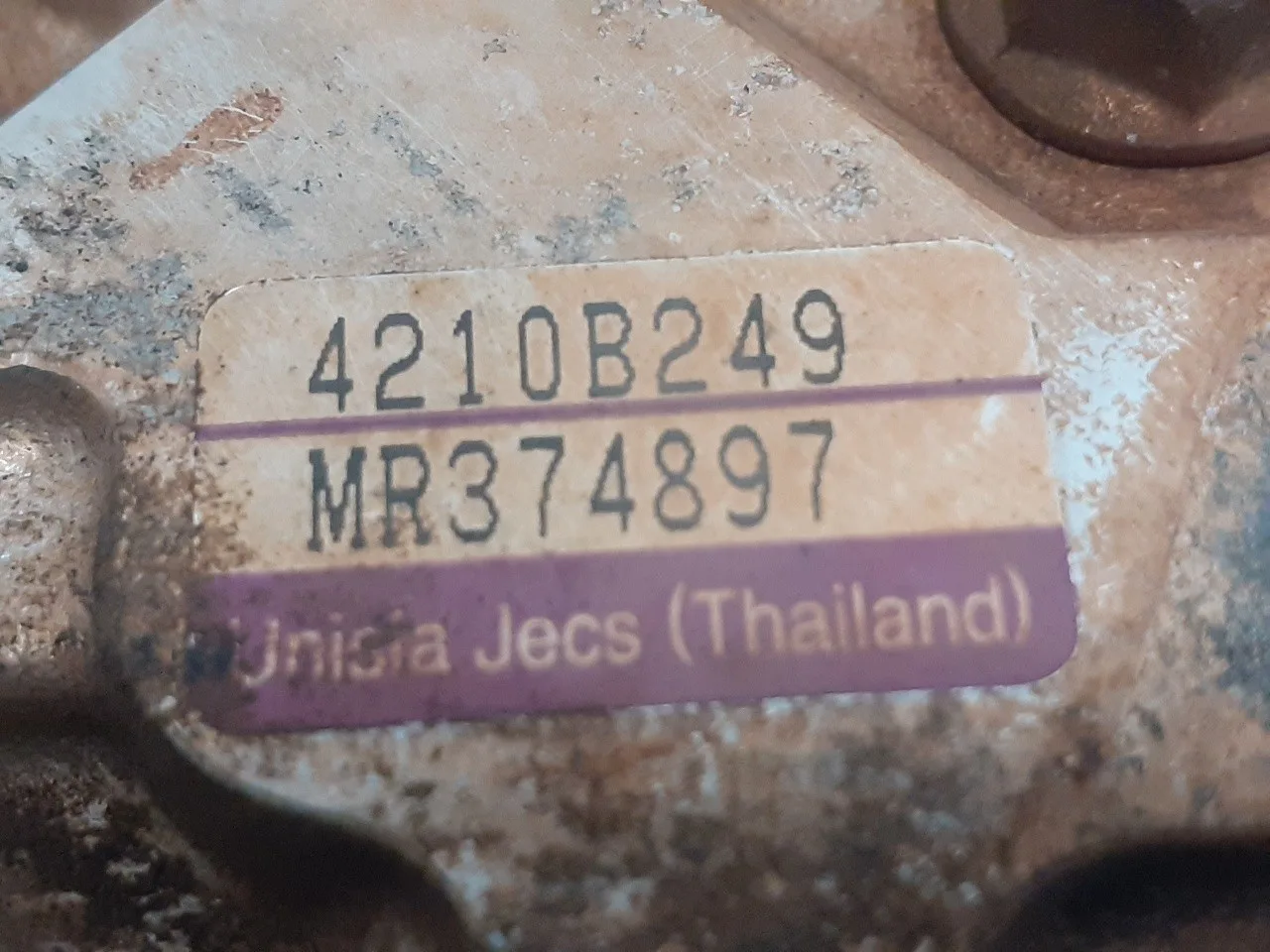 Bomba Direccion para Mitsubishi L 200 (K6/7)