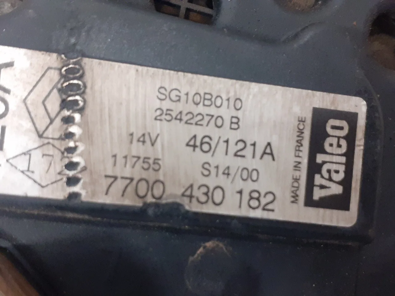 Alternador para Volvo V40 Familiar