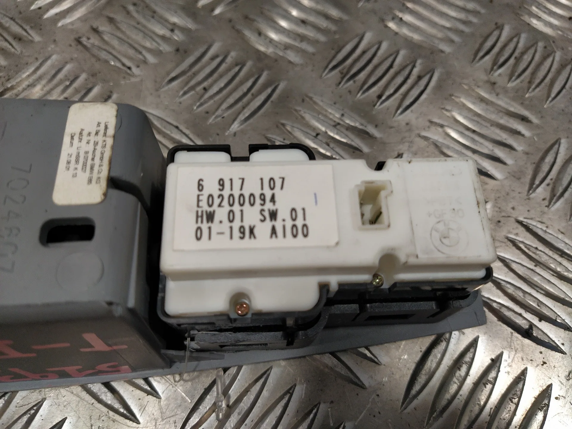 Mando Elevalunas Trasero Izquierdo para Bmw Serie 7 (E65/E66)