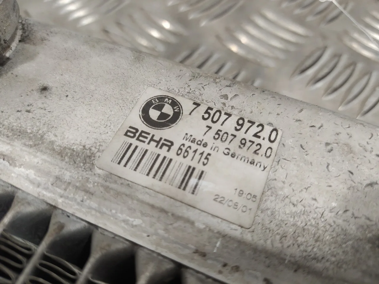 Radiador Agua para Bmw Serie 7 (E65/E66)