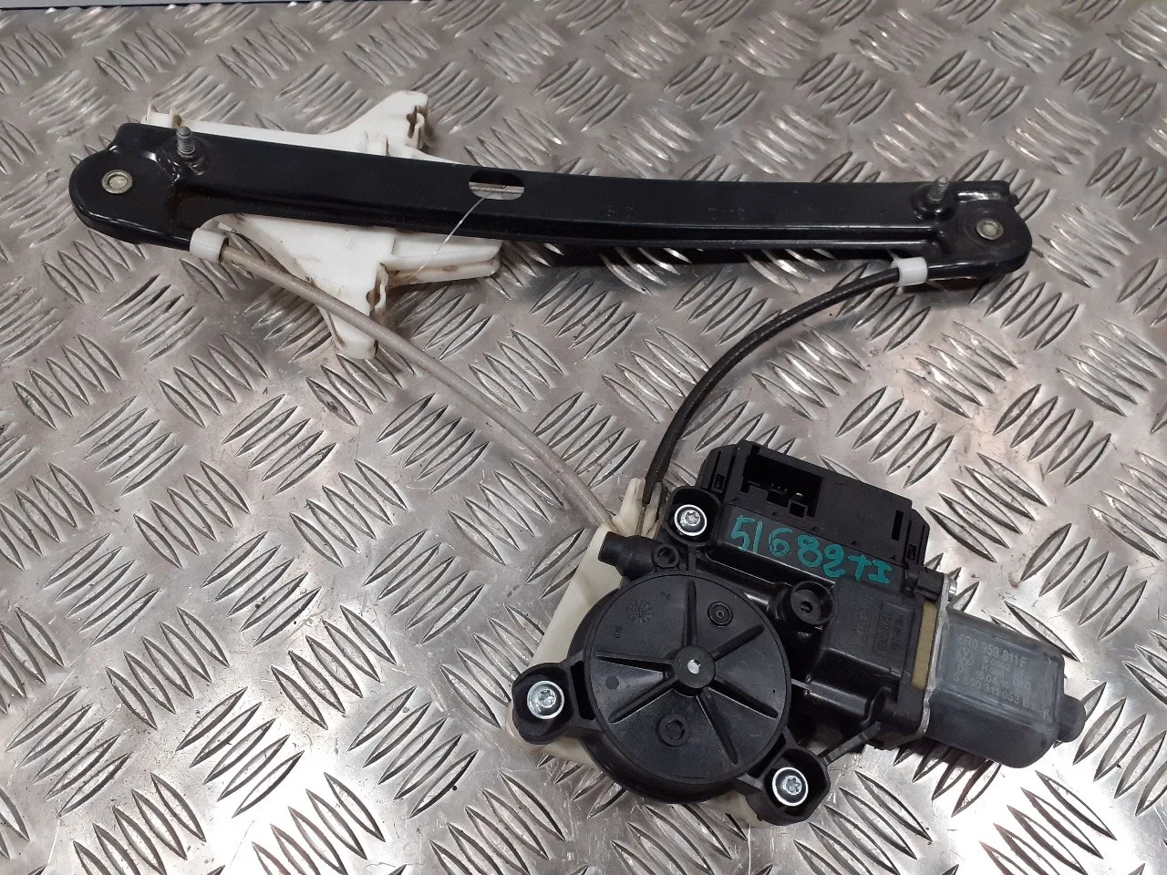Elevalunas Trasero Izquierdo para Volkswagen Polo (6R1)