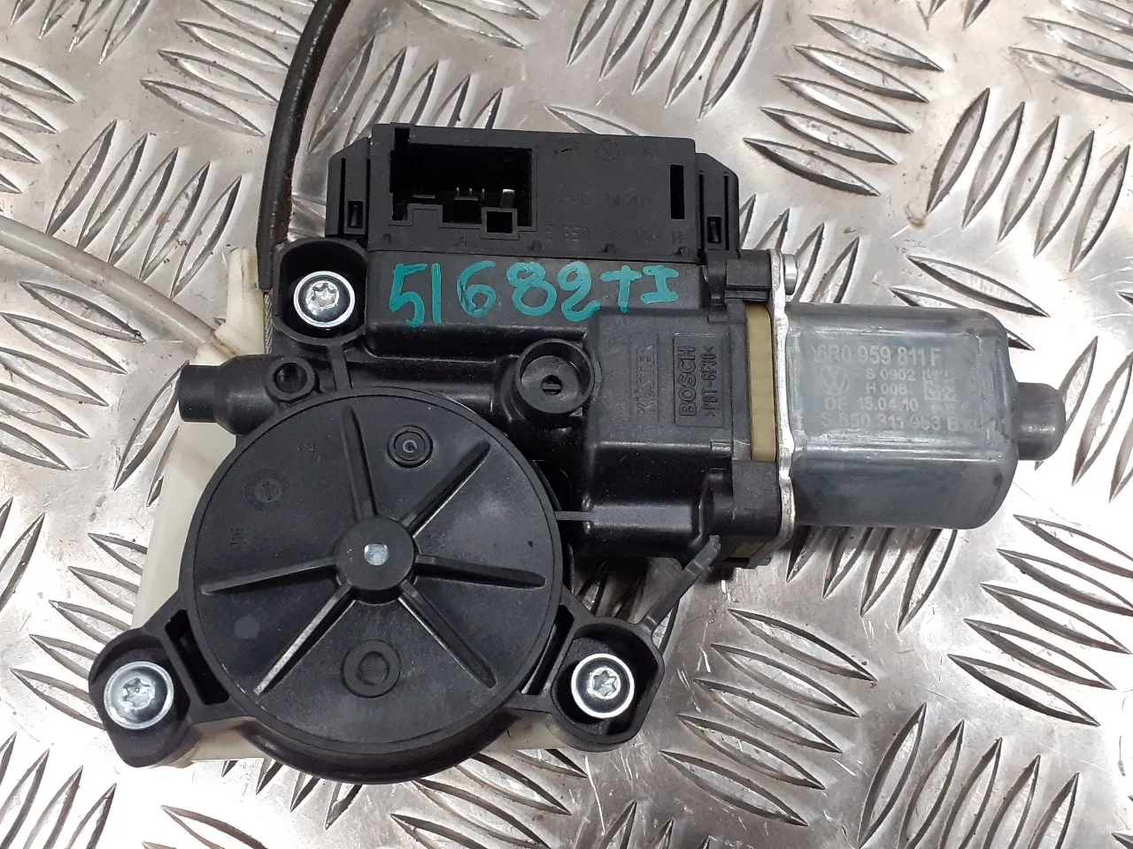 Elevalunas Trasero Izquierdo para Volkswagen Polo (6R1)