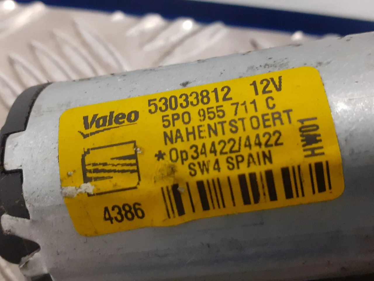Motor Limpia Trasero para Seat Leon (1P1)