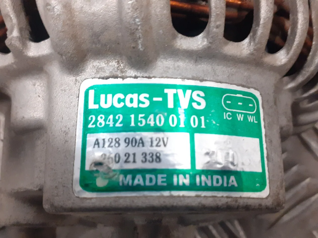 Alternador para Tata Indica