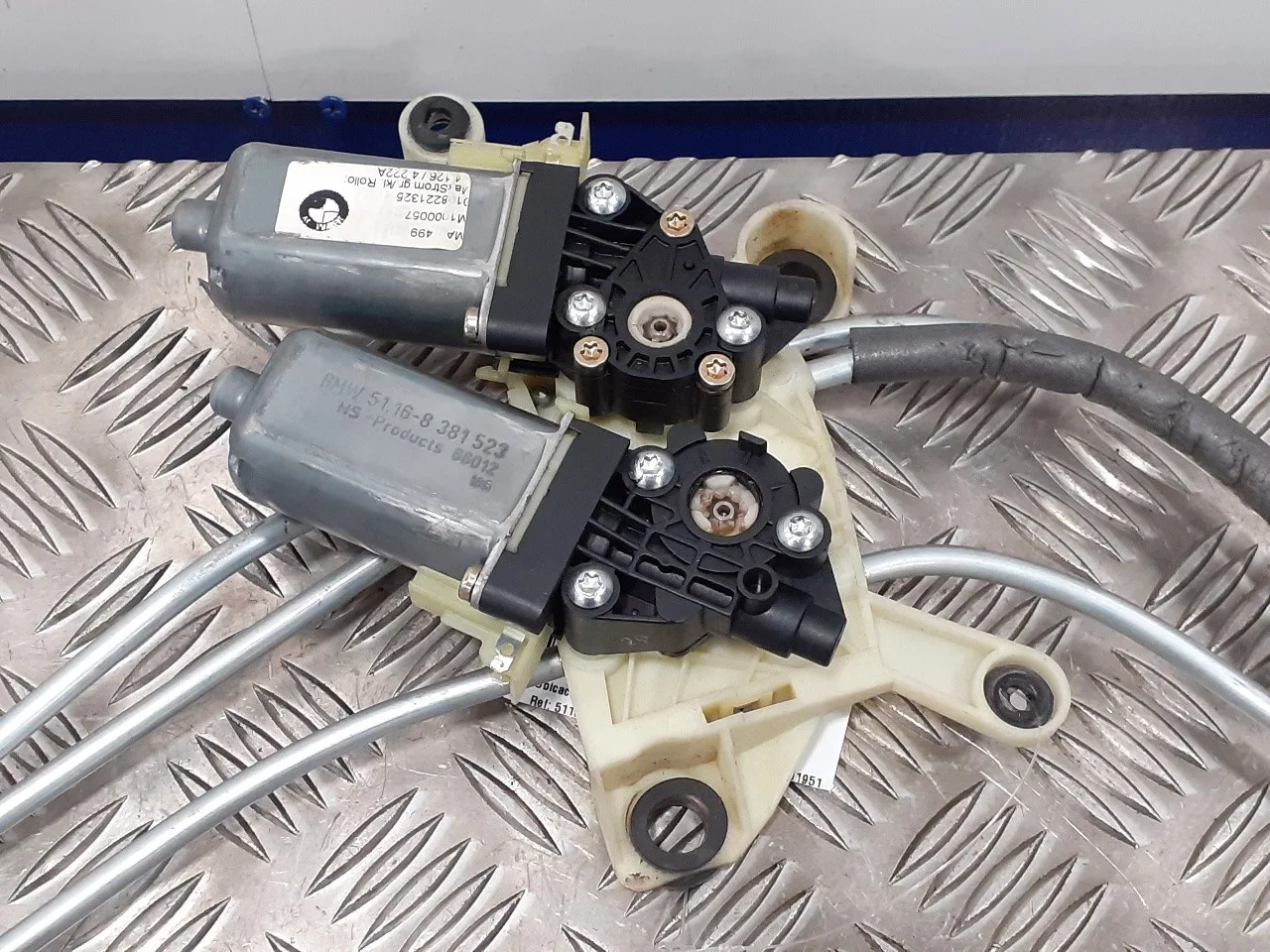 Motor Elevalunas Trasero Izquierdo para Bmw Serie 7 (E65/E66)