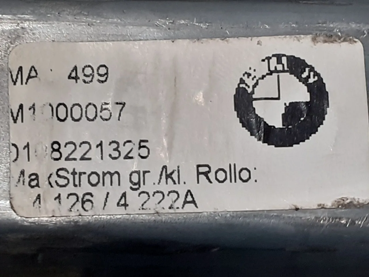Motor Elevalunas Trasero Izquierdo para Bmw Serie 7 (E65/E66)