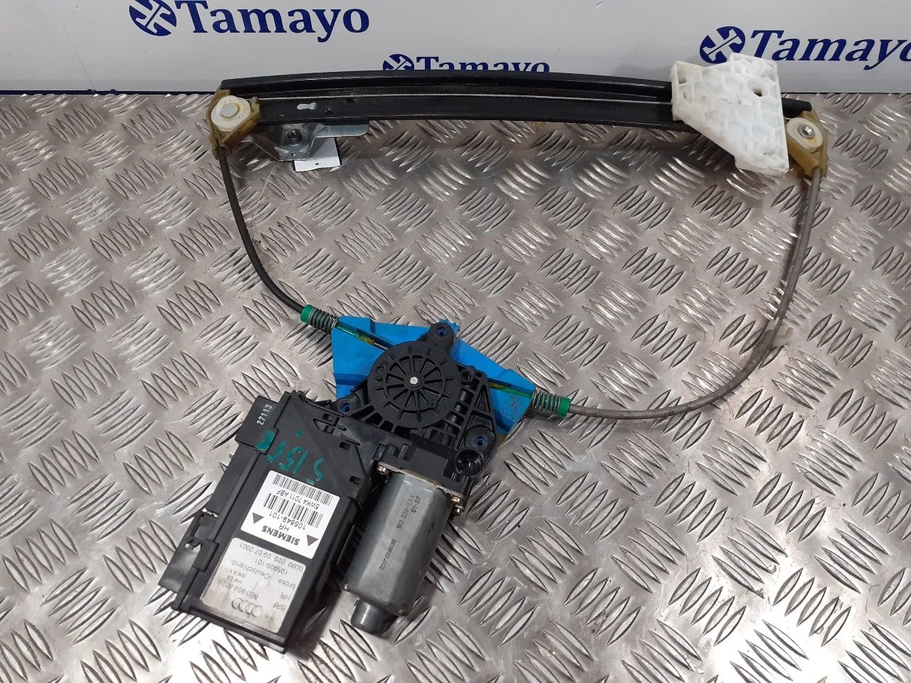 Elevalunas Trasero Derecho para Audi A4 Berlina (8E)