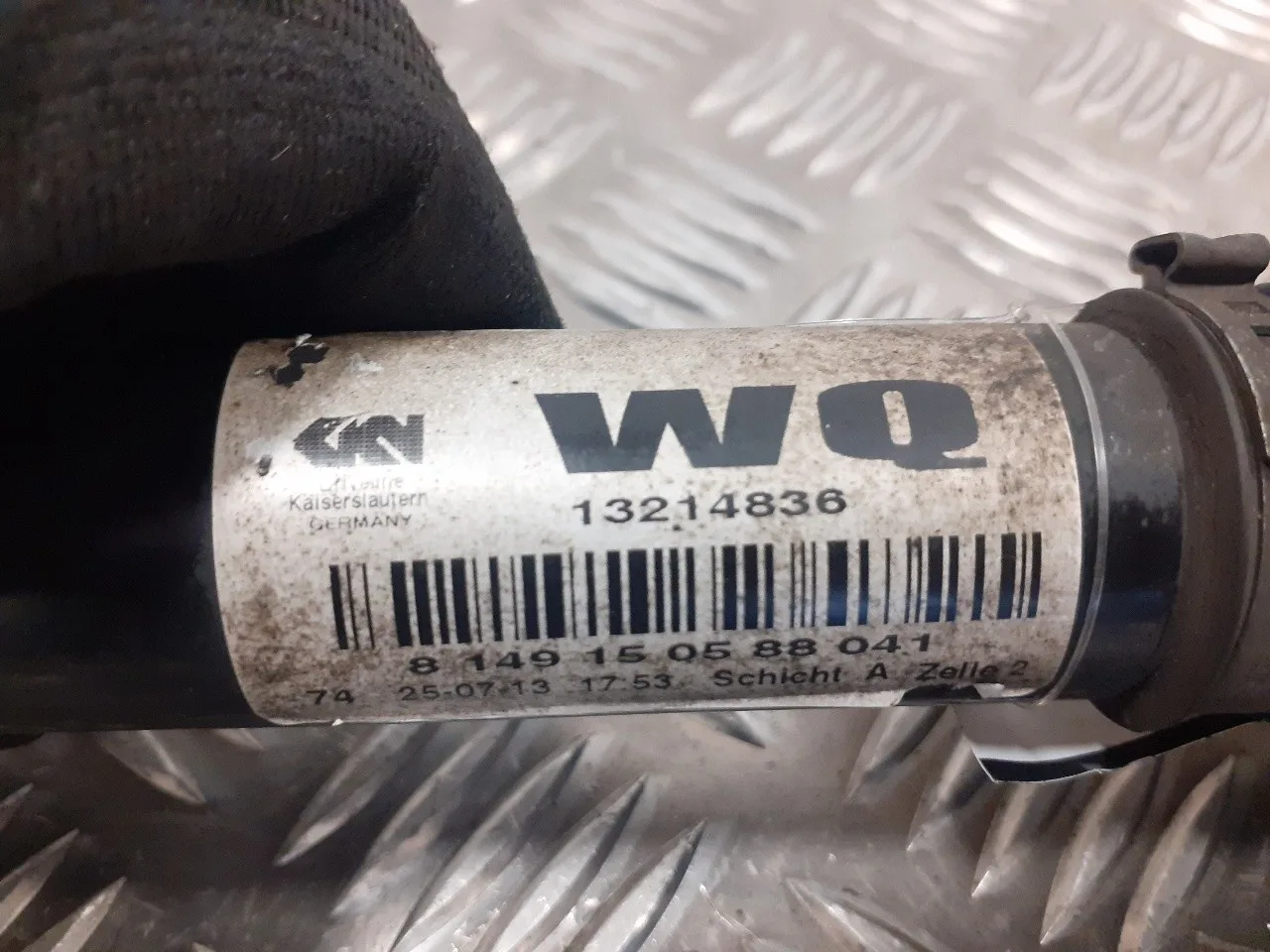 Transmision Delantera Izquierda para Opel Zafira B