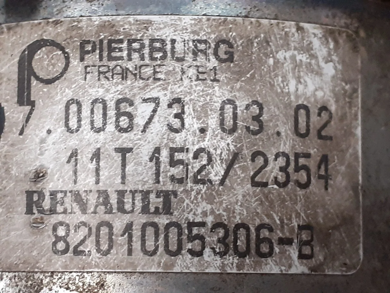 Depresor Freno / Bomba Vacio para Peugeot 206 Berlina