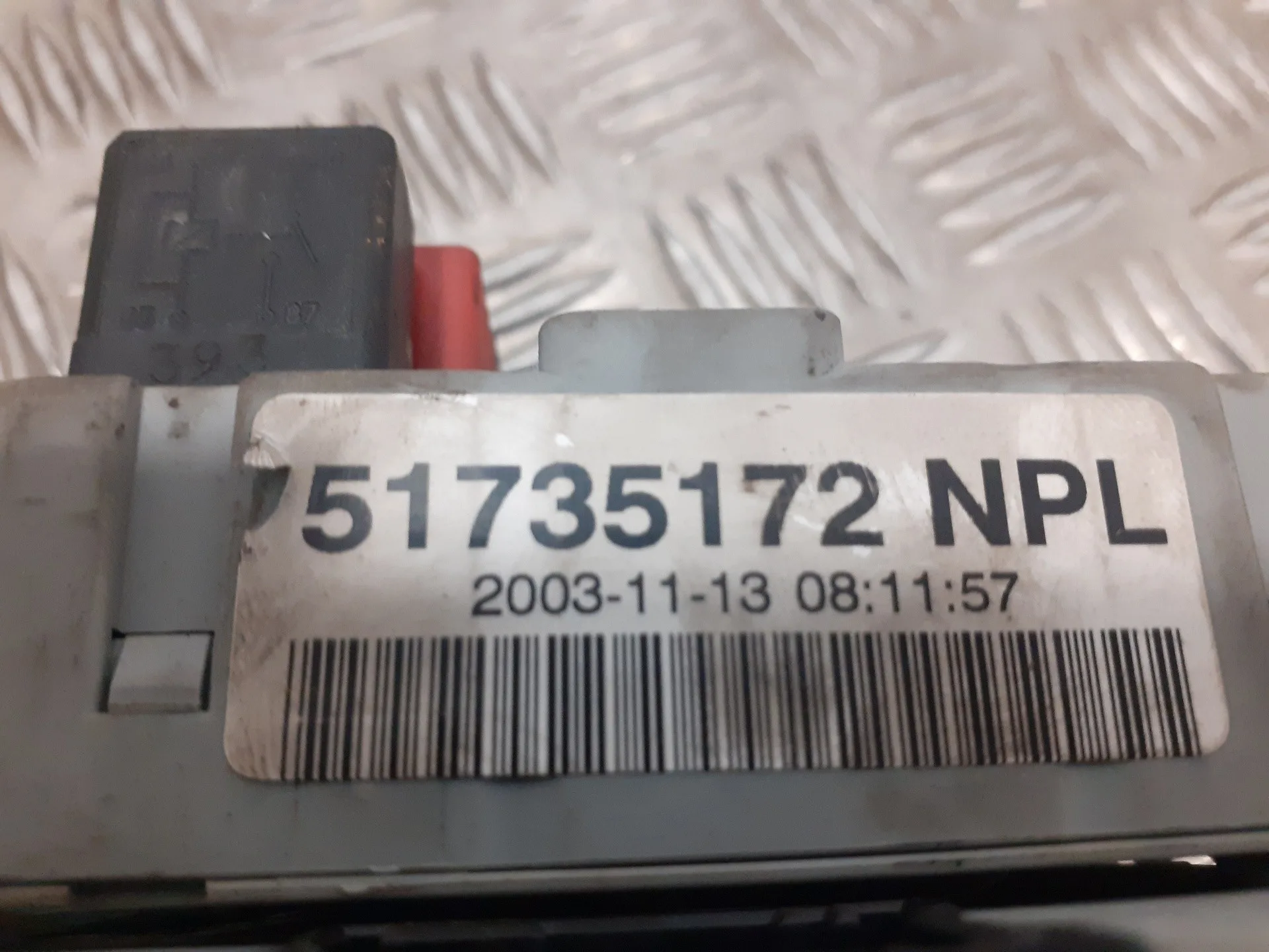 Caja Reles / Fusibles para Fiat Punto Berlina (188)
