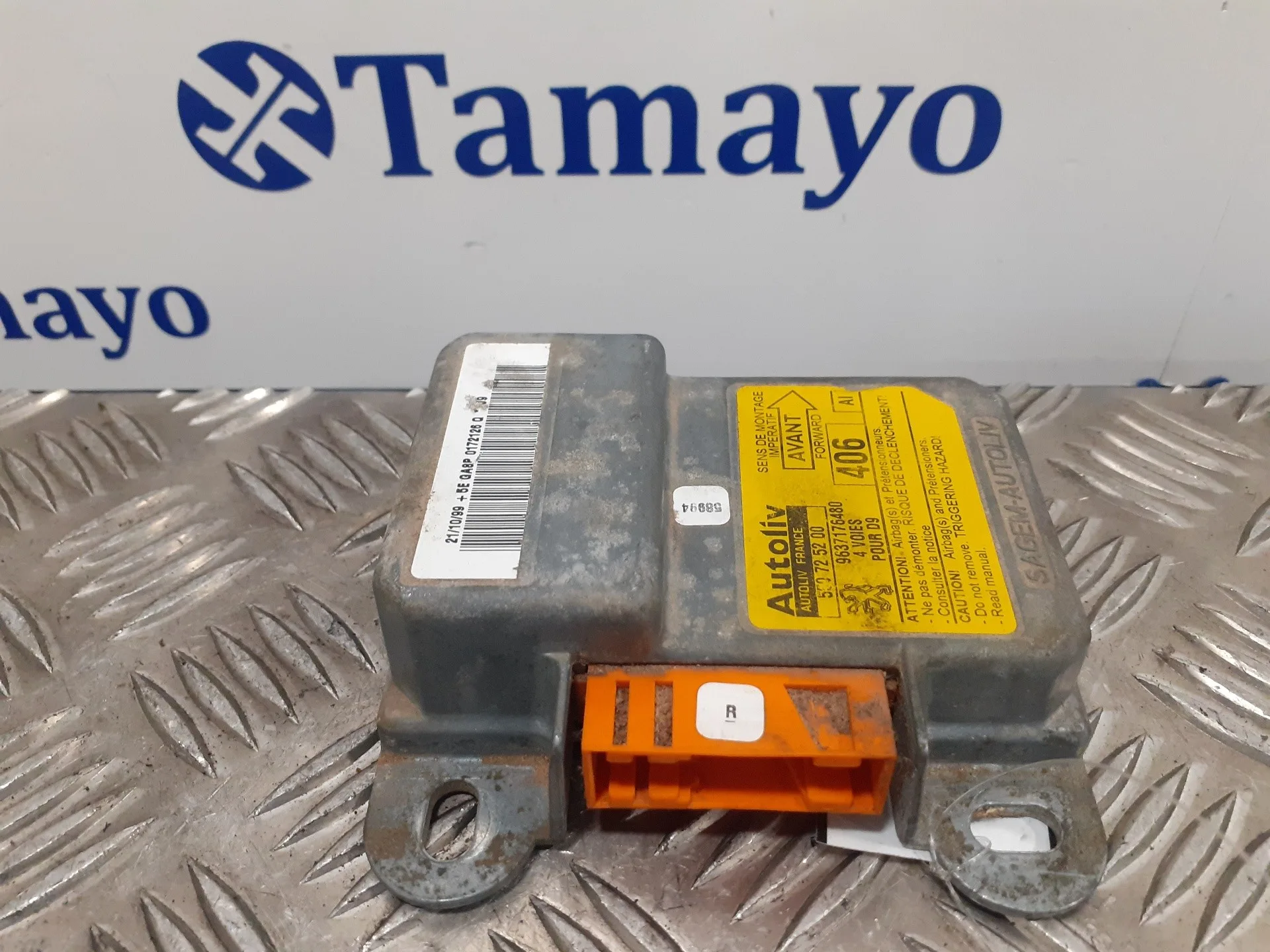 Centralita Airbag para Peugeot 406 Coupe (S1/S2)