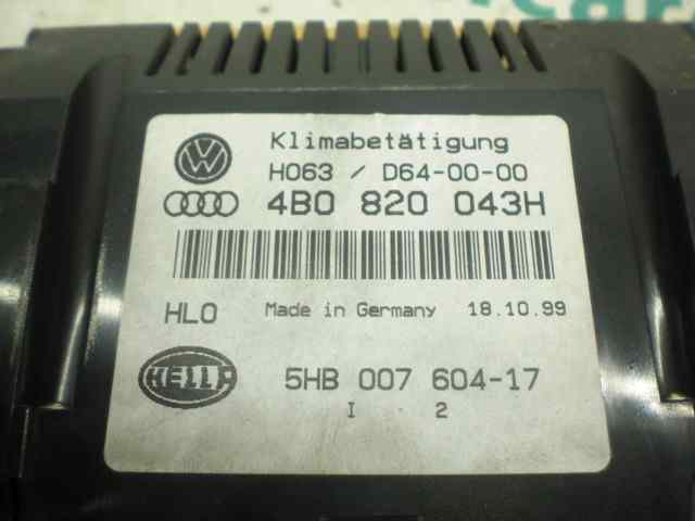 Mando Climatizador para Audi A6 Berlina (4B2)