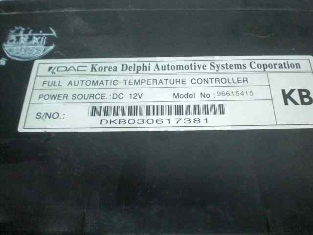 Mando Climatizador para Daewoo Nubira Berlina