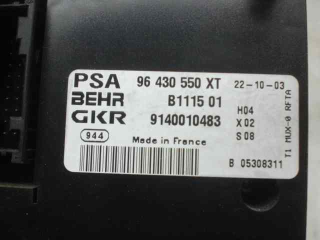Mando Climatizador para Peugeot 206 Berlina