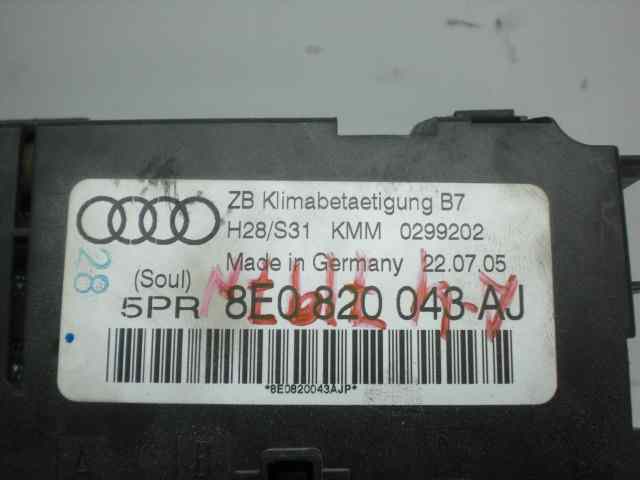 Mando Climatizador para Audi A4 Avant (8E)