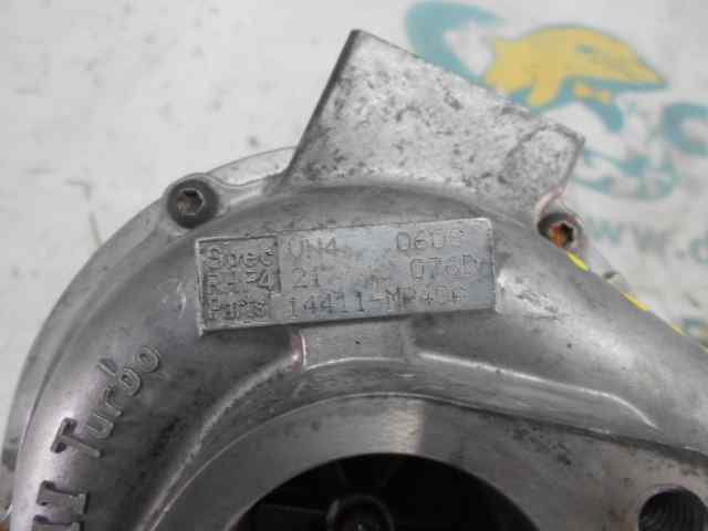 Turbocompresor para Nissan Navara Pick-Up (D40M)