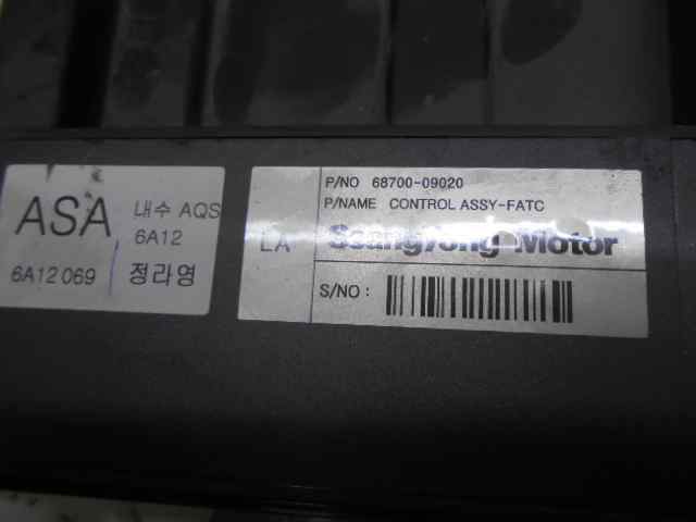 Mando Climatizador para Ssangyong Kyron