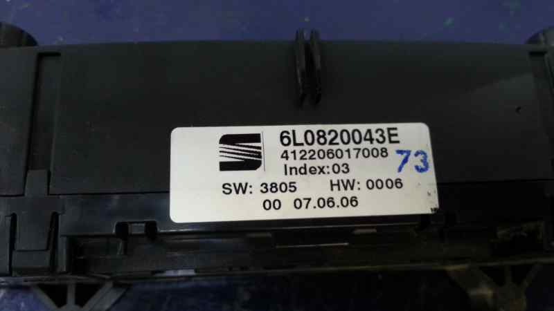 Mando Climatizador para Seat Ibiza (6L1)