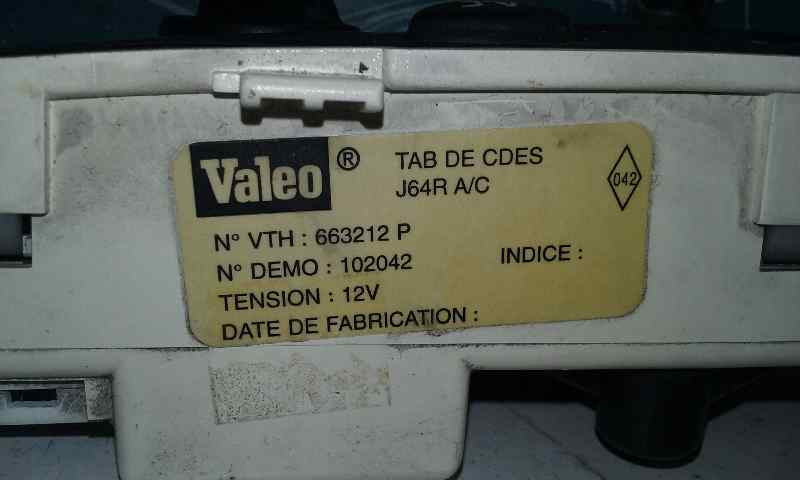 Mando Calefaccion / Aire Acondicionado para Renault Scenic (Ja..)