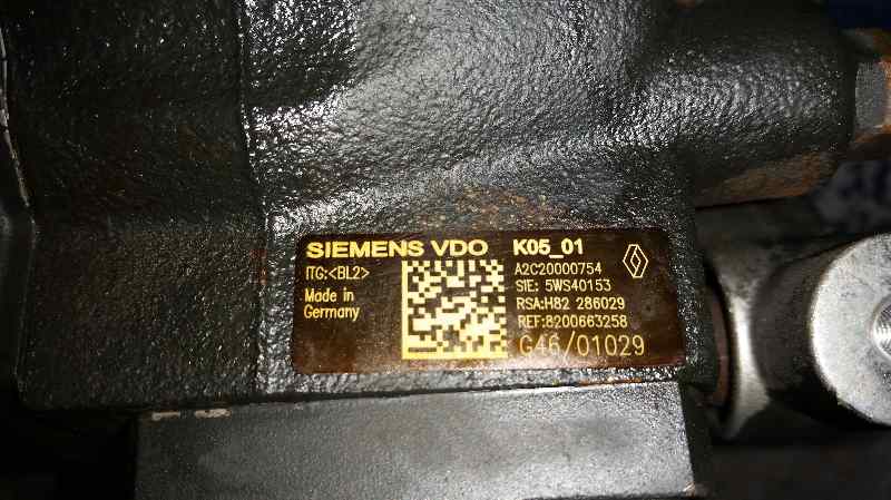 Bomba Alta Presion para Renault Megane Ii Berlina 5P