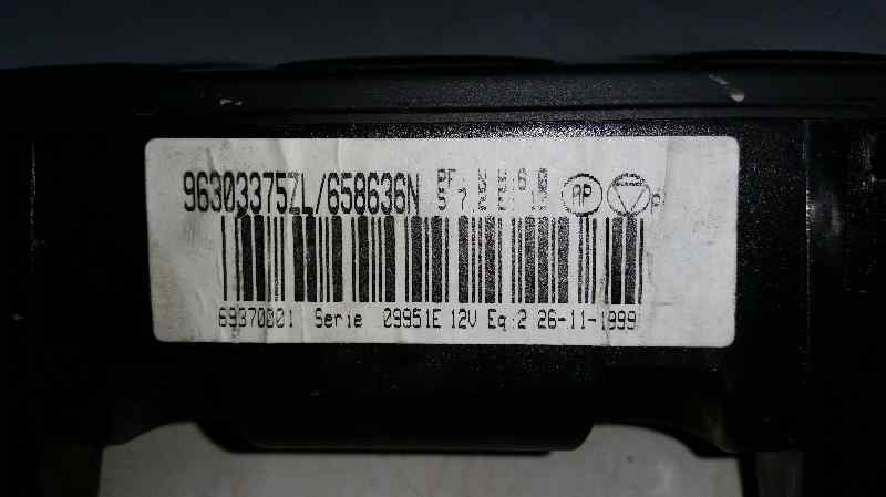 Mando Climatizador para Peugeot 406 Berlina (S1/S2)