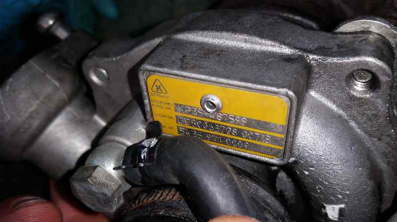 Turbocompresor para Peugeot 206 Berlina