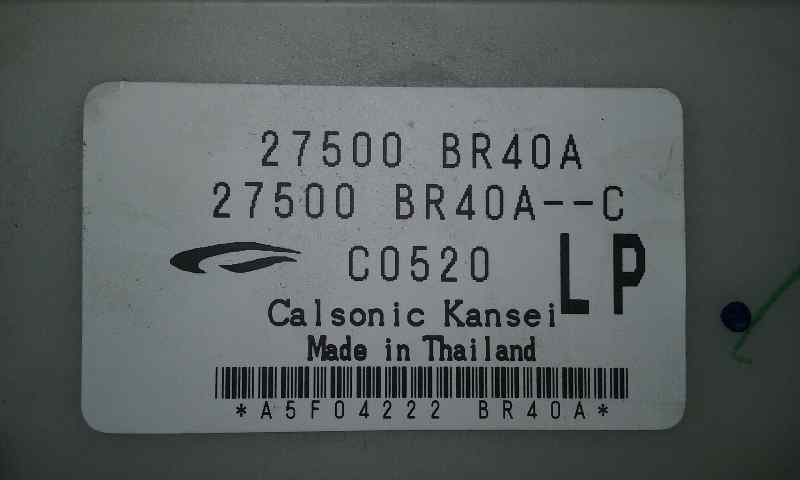 Mando Climatizador para Nissan Qashqai (J10)