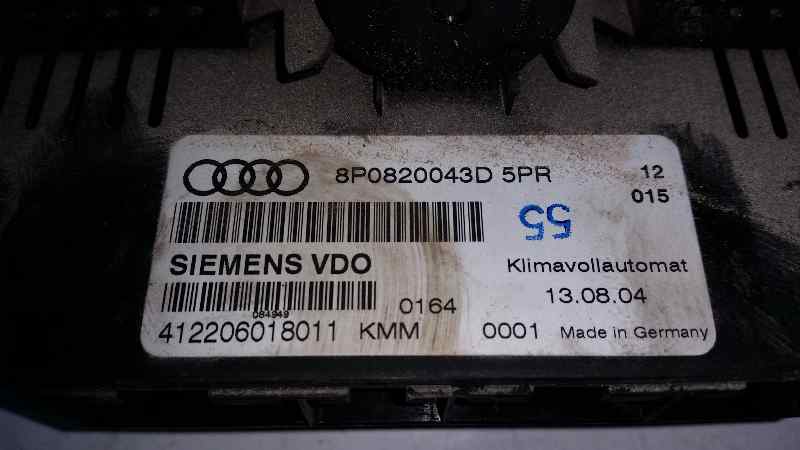 Mando Climatizador para Audi A3 Sportback (8P)