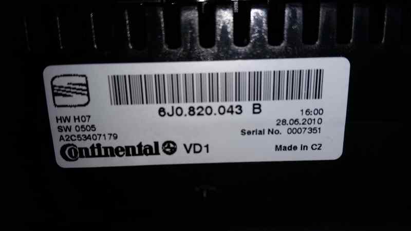 Mando Climatizador para Seat Ibiza Sc (6J1)