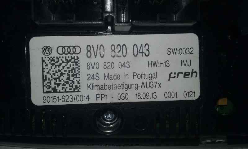 Mando Climatizador para Audi A3 Sportback (8Va)