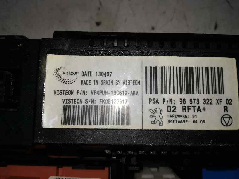 Mando Climatizador para Peugeot 407