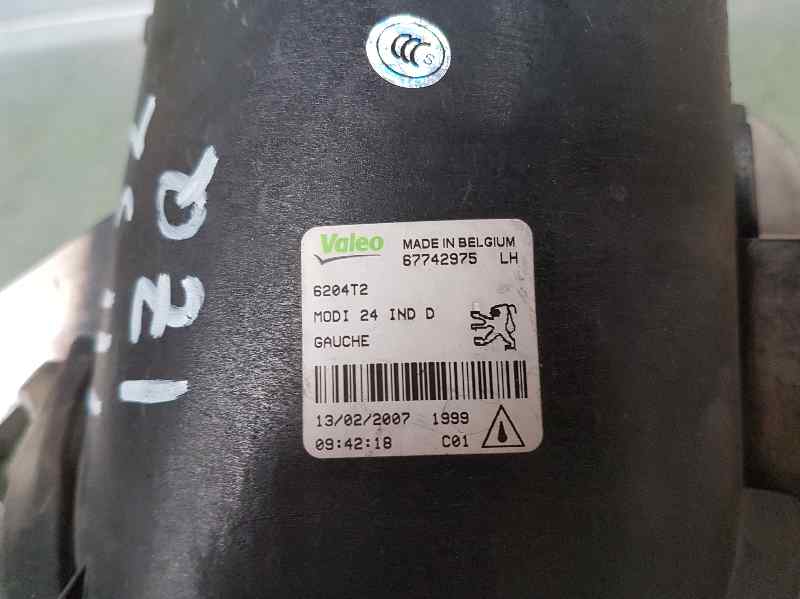 Faro Antiniebla Izquierdo para Peugeot 206 Cc