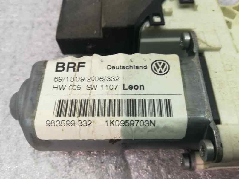 Elevalunas Trasero Izquierdo para Seat Leon (1P1)