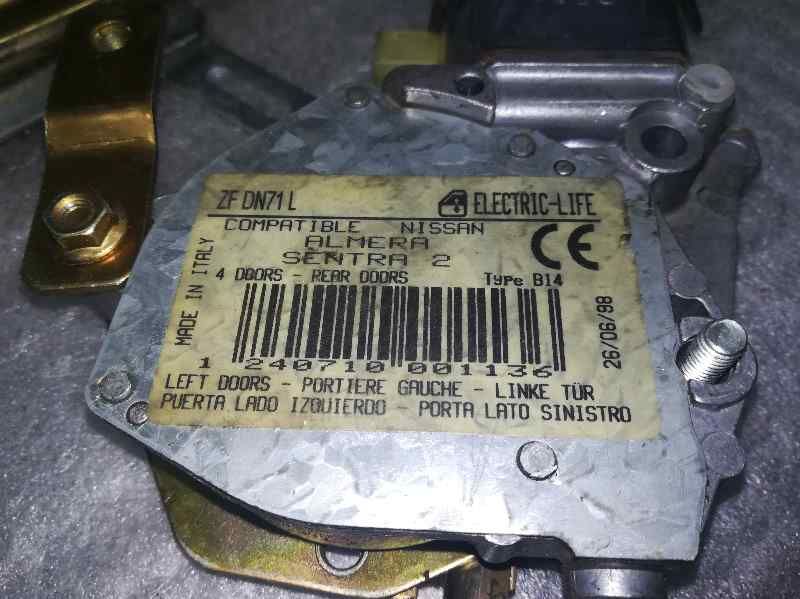 Elevalunas Trasero Izquierdo para Nissan Almera (N15)