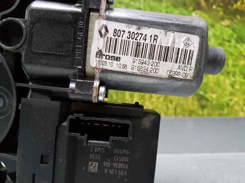 Motor Elevalunas Delantero Derecho para Renault Scenic Iii